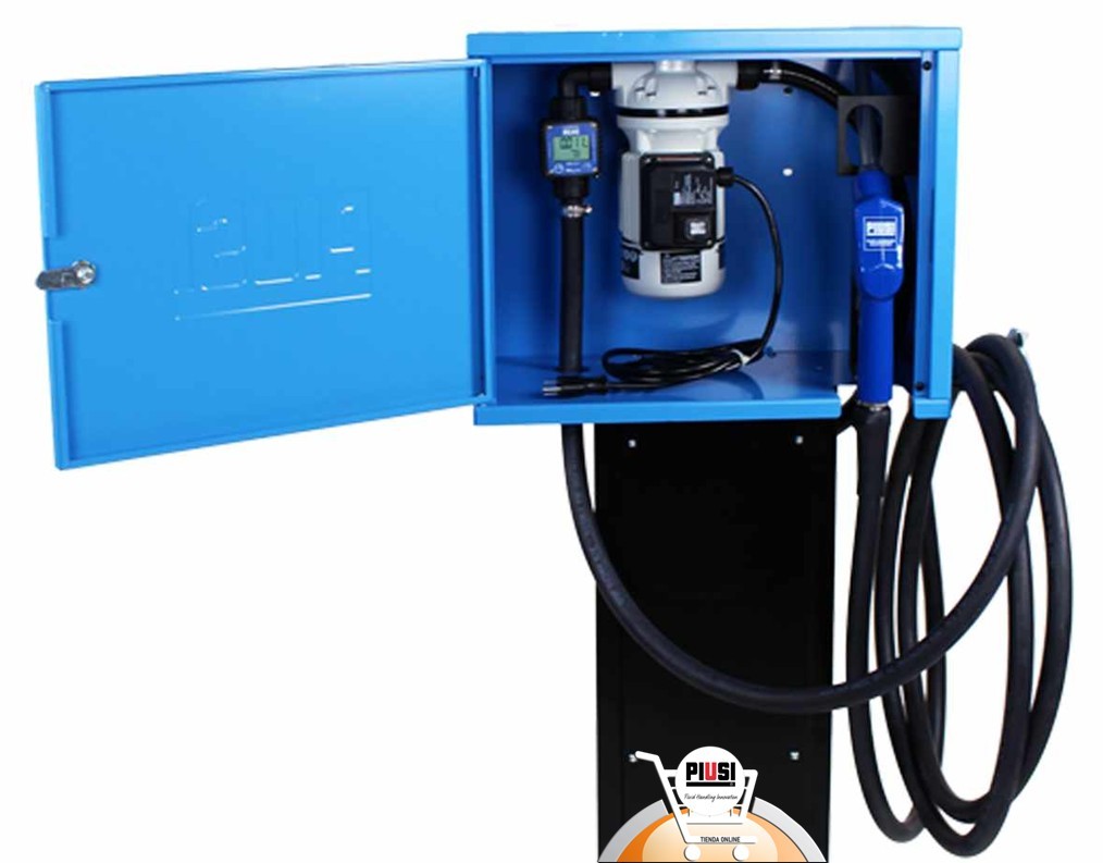 Equipos surtidor de AdBlue en armario metalico a 220 voltios con contador y pistola automática