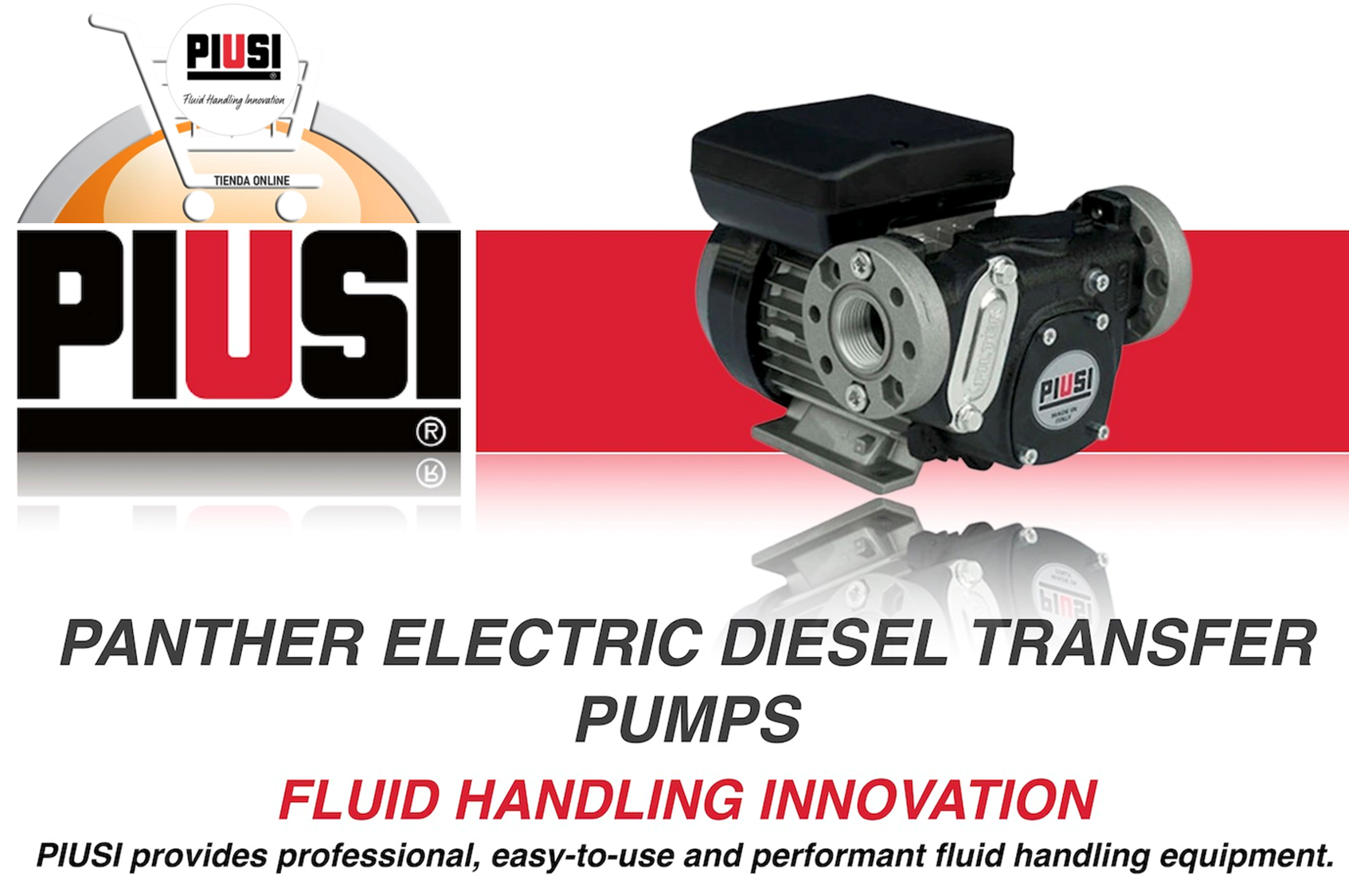 Bombas transvase de gasoil PANTHER 72 PIUSI 000732000 