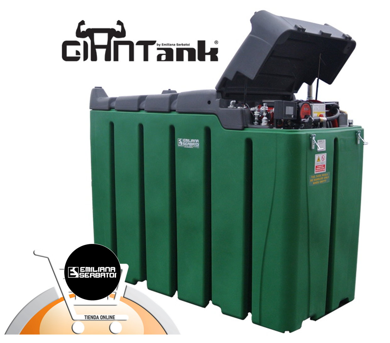 Deposito para almacenamiento de gasoil GIANTANK Emiliana Serbatoi