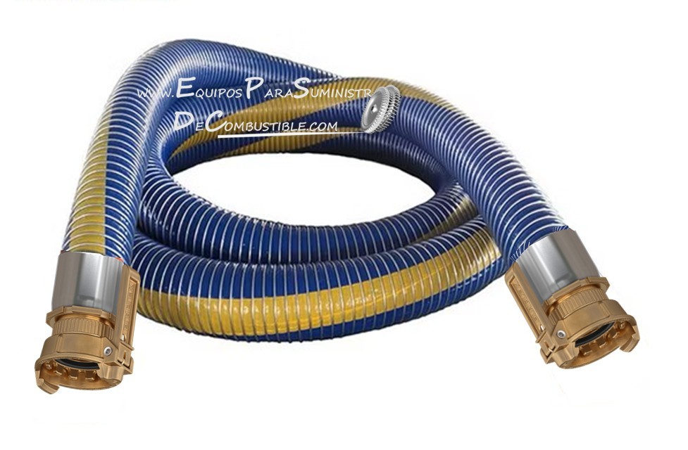Manguera de descarga por gravedad combustible camiones cisterna